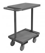 Durham Manufacturing EAS-1836-95 - Easy Access Shelf Cart, 2 Shelves