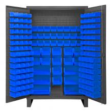 Durham Manufacturing HDC48-162-5295 - Cabinet, 162 Blue Bins