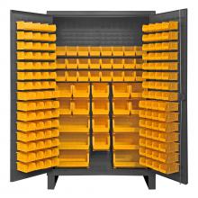 Durham Manufacturing HDC48-162-95 - Cabinet, 162 Yellow Bins