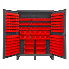 Durham Manufacturing HDC60-198-1795 - Cabinet, 198 Red Bins