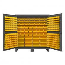 Durham Manufacturing HDC72-240-95 - Cabinet, 240 Yellow Bins