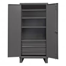 Durham Manufacturing HDCD243678-3B95 - Cabinet, 4 Shelves, 3 Drawers