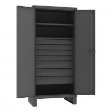 Durham Manufacturing HDCD243678-7B95 - Cabinet, 2 Shelves, 7 Drawers