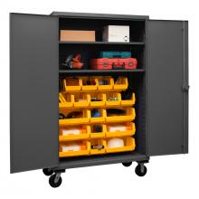 Durham Manufacturing HDCM48-18-2S95 - Mobile Cabinet, 2 Shelves