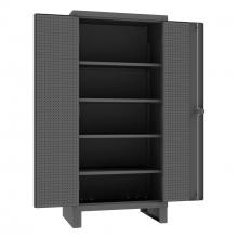 Durham Manufacturing HDCP243678-4S95 - Pegboard Cabinet, 4 Shelves