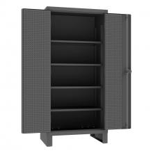 Durham Manufacturing HDCP243678-PB32-4S95 - Pegboard Cabinet, 4 Shelves