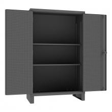 Durham Manufacturing HDCP244878-2S95 - Pegboard Cabinet, 2 Shelves