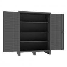 Durham Manufacturing HDCP306078-3S95 - Pegboard Cabinet, 3 Shelves