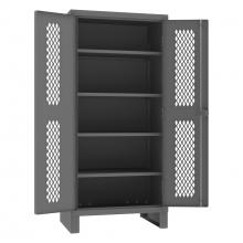 Durham Manufacturing HDCV243678-4S95 - Ventilated Cabinet, 4 Shelves