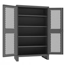 Durham Manufacturing HDCV244878-4S95 - Ventilated Cabinet, 4 Shelves