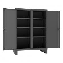 Durham Manufacturing HDDS244866-6S95 - Double Shift Cabinet, 6 Shelves