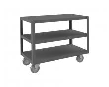 Durham Manufacturing HMT-1836-3-95 - High Deck Mobile Table, 3 Shelves