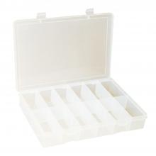 Durham Manufacturing LP12-CLEAR - Large Compartment Box, 12 Openings
