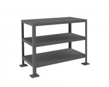 Durham Manufacturing MT183630-2K395 - MT Workbench, 3 Shelves, 18 x 36