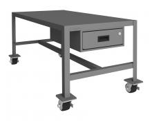 Durham Manufacturing MTDM244824-2K195 - Mobile MT Workbench, 1 Drawer, 24 x 48