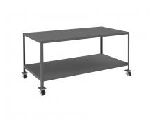 Durham Manufacturing MTM367236-3K295 - Mobile MT Workbench, 2 Shelves, 36 x 72