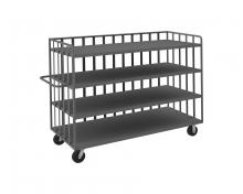 Durham Manufacturing OPT-7230-95 - Bulk Stock/Package Mover, 4 Shelves