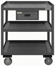 Durham Manufacturing PSD-2430-3-D-95 - Portable Shop Desk, 3 Shelf, 1 Drawer