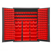 Durham Manufacturing SSC-227-NL-1795 - Cabinet, 227 Red Bins, No Legs