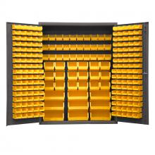 Durham Manufacturing SSC-227-NL-95 - Cabinet, 227 Yellow Bins, No Legs