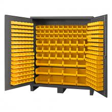 Durham Manufacturing SSC-722484-BDLP-264-95 - Cabinet, 264 Yellow Bins