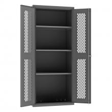 Durham Manufacturing EMDC-362484-95 - Ventilated Cabinet, 3 Shelves