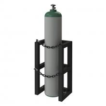 Durham Manufacturing GCRV-161230-08T - Gas Cylinder Rack For 1 Vert. Cylinder