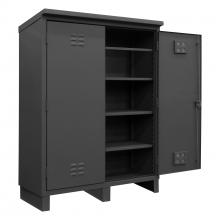 Durham Manufacturing HDCO246078-4S95 - Outdoor Cabinet, 4 Shelves