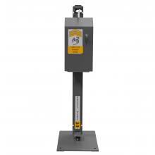 Durham Manufacturing 1400-05 - Hands-Free, Sanitizer Station,16 gauge