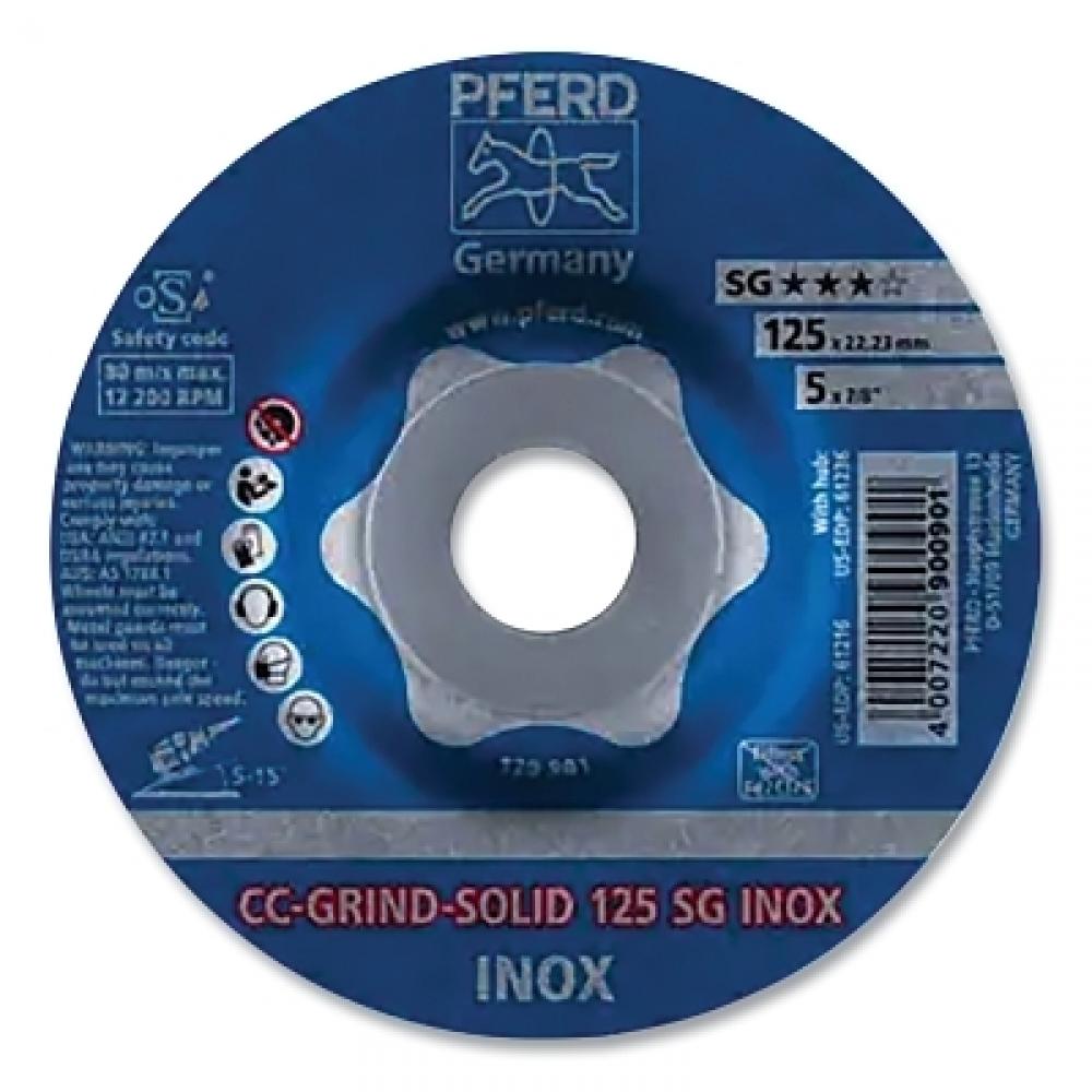 Pferd CC-GRIND-SOLID Stainless-Steel (INOX) Grinding Wheels