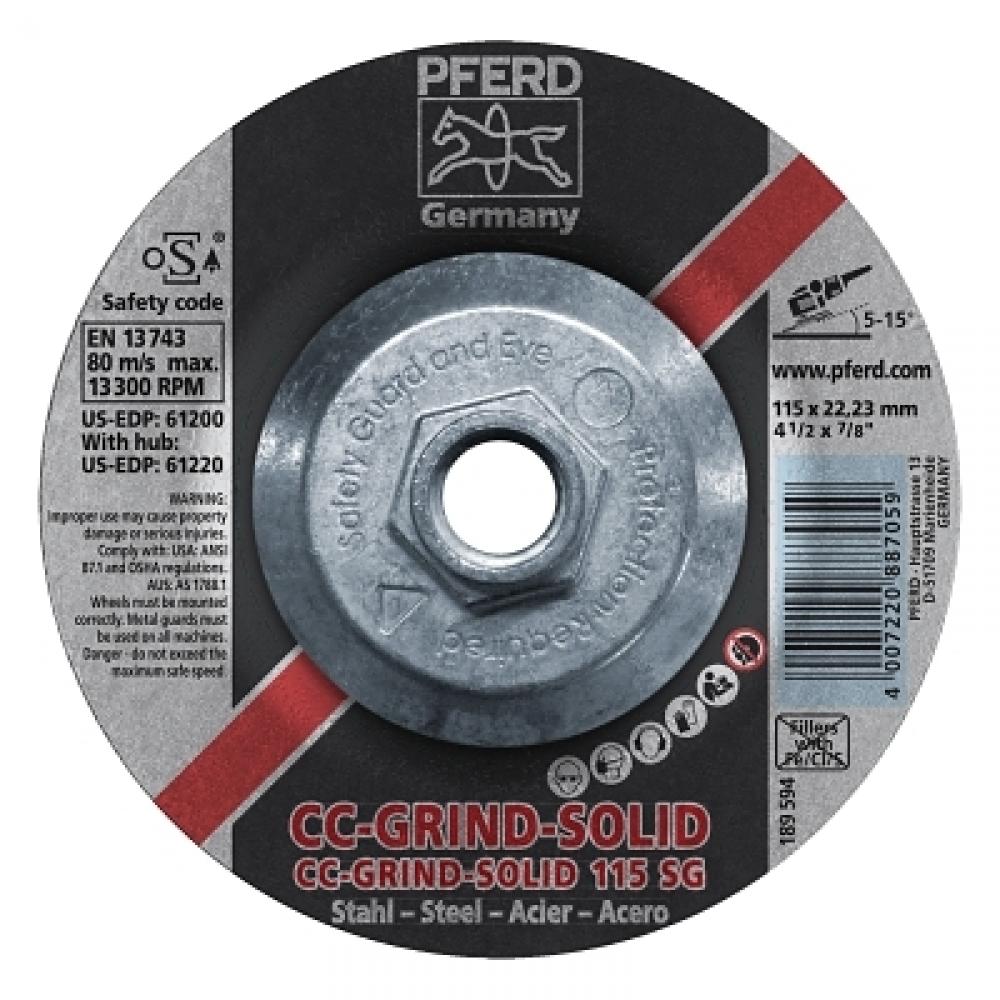 Pferd CC-GRIND-SOLID Steel Grinding Discs