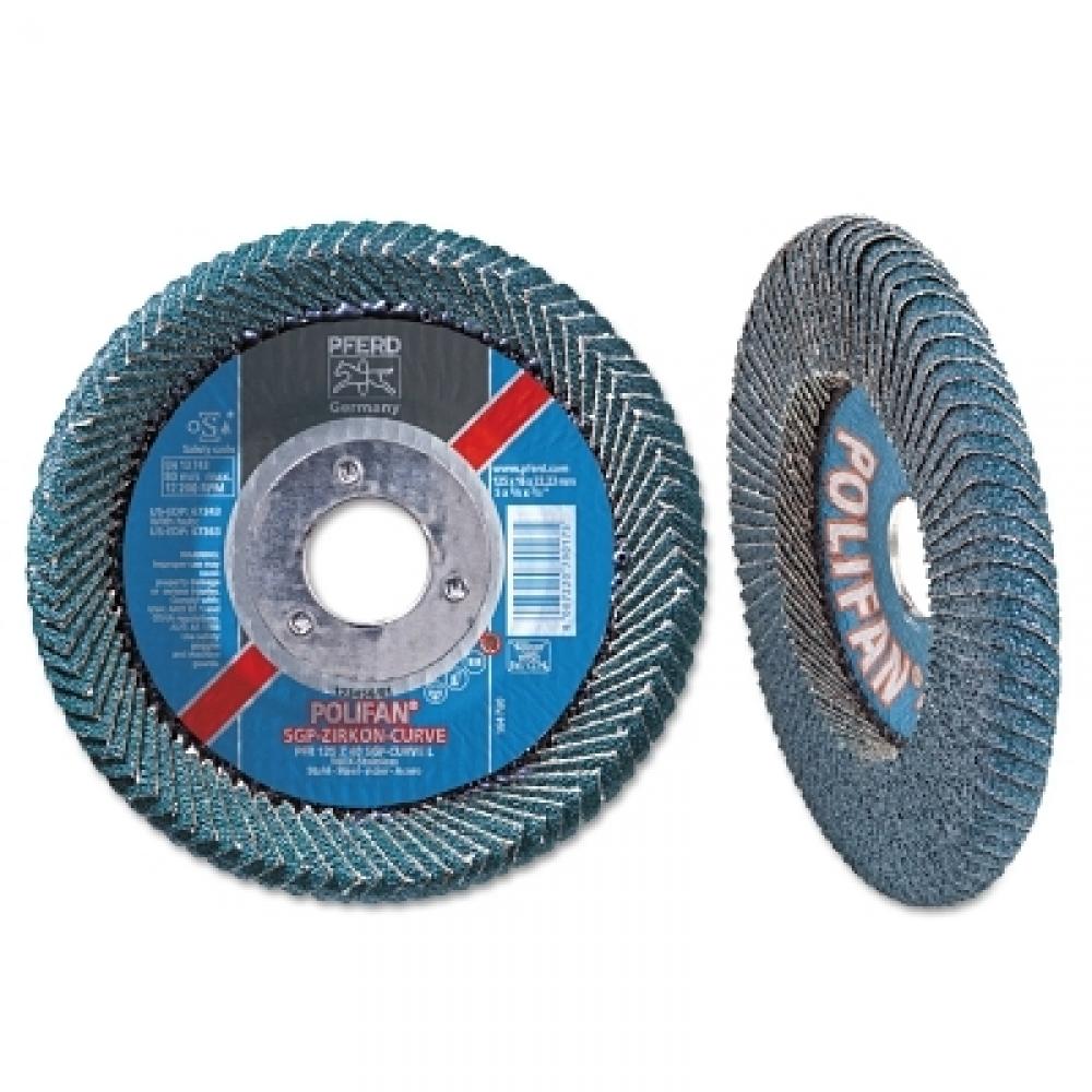 Pferd POLIFAN SGP Zircon-Curve Radial Type PFR Flap Discs