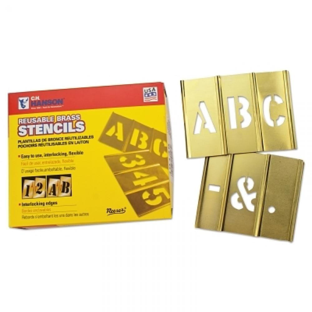 C.H. Hanson 33 Piece Single Letter Sets