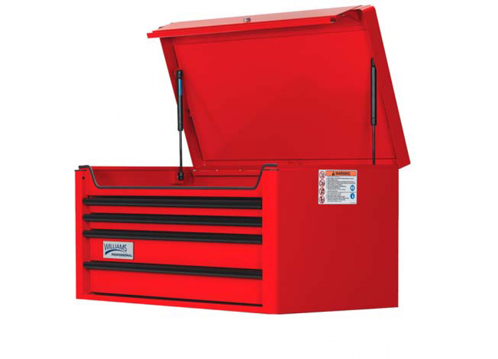 40&#34; Wide x 20&#34; Deep Four-Drawer Professional Series Tool Chest Red