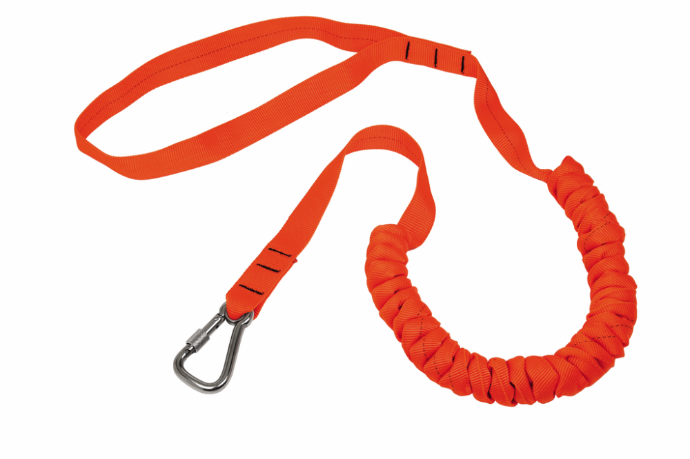 SST Carabiner to Loop Bungee Lanyard, Standard Duty