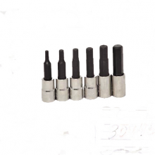 Williams JHW35068 - 1/4" Drive Hex Long Bit Sockets, Metric