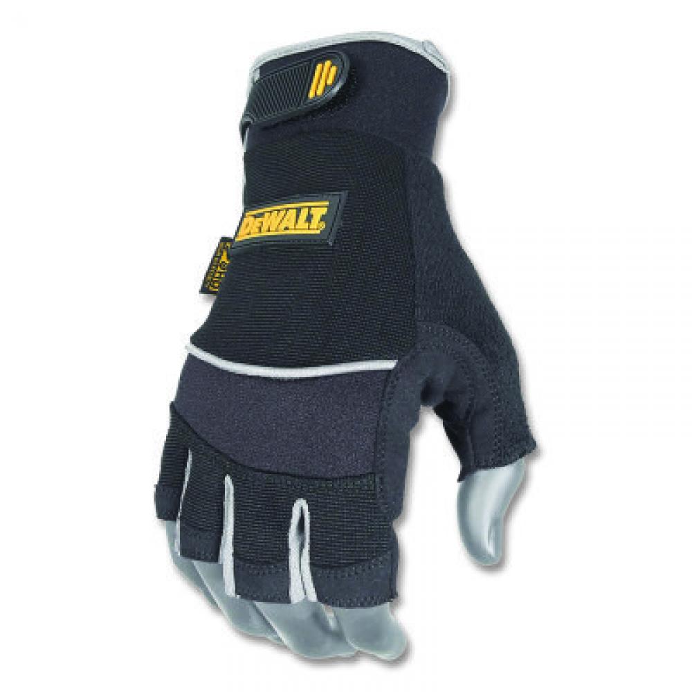 DeWalt Technician Fingerless Synthetic Leather Performance Gloves