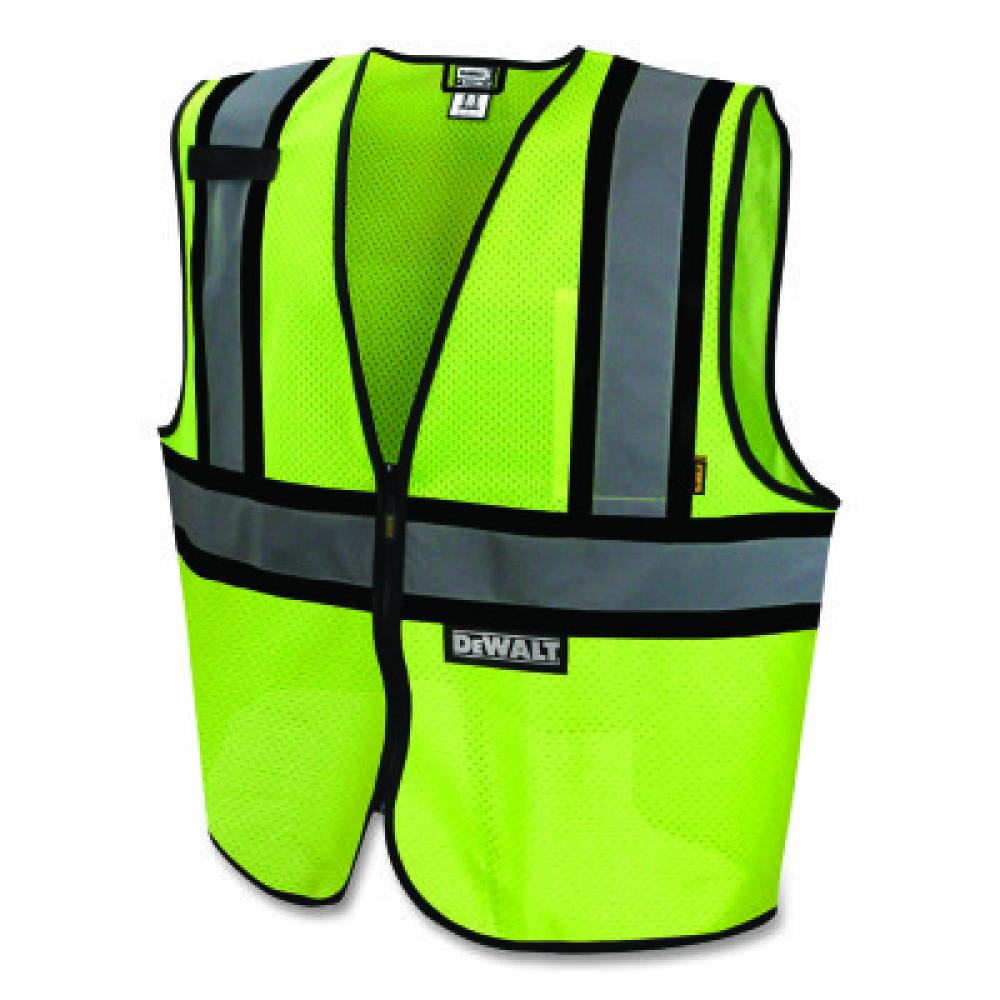 DeWalt Class 2 Contrasting Trim Economy Mesh Vests