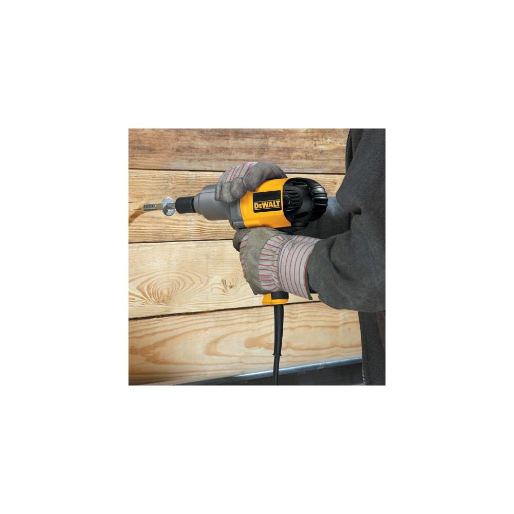 DEWALT Impact Wrench With Detent Pin Anvil, 7.5-Amp, 1/2-Inch
