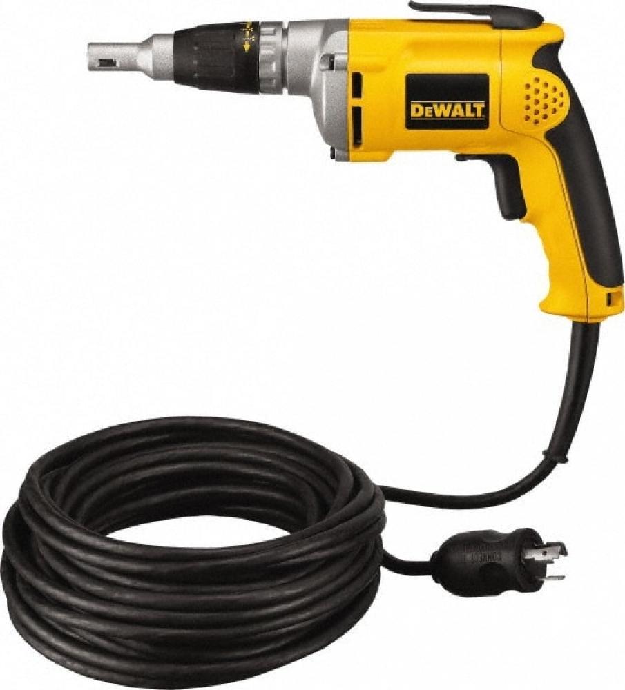 DEWALT 4,000 Rpm Vsr Drywall Screwgun With 50 Ft. Cord And Twist Lock DEWALT 4,000 Rpm Vsr Drywall Screwgun With 50 Ft. Cord And Twist Lock