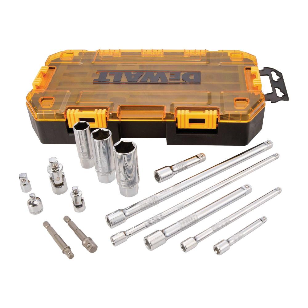 DEWALT Accessory Socket Set, 15-Piece