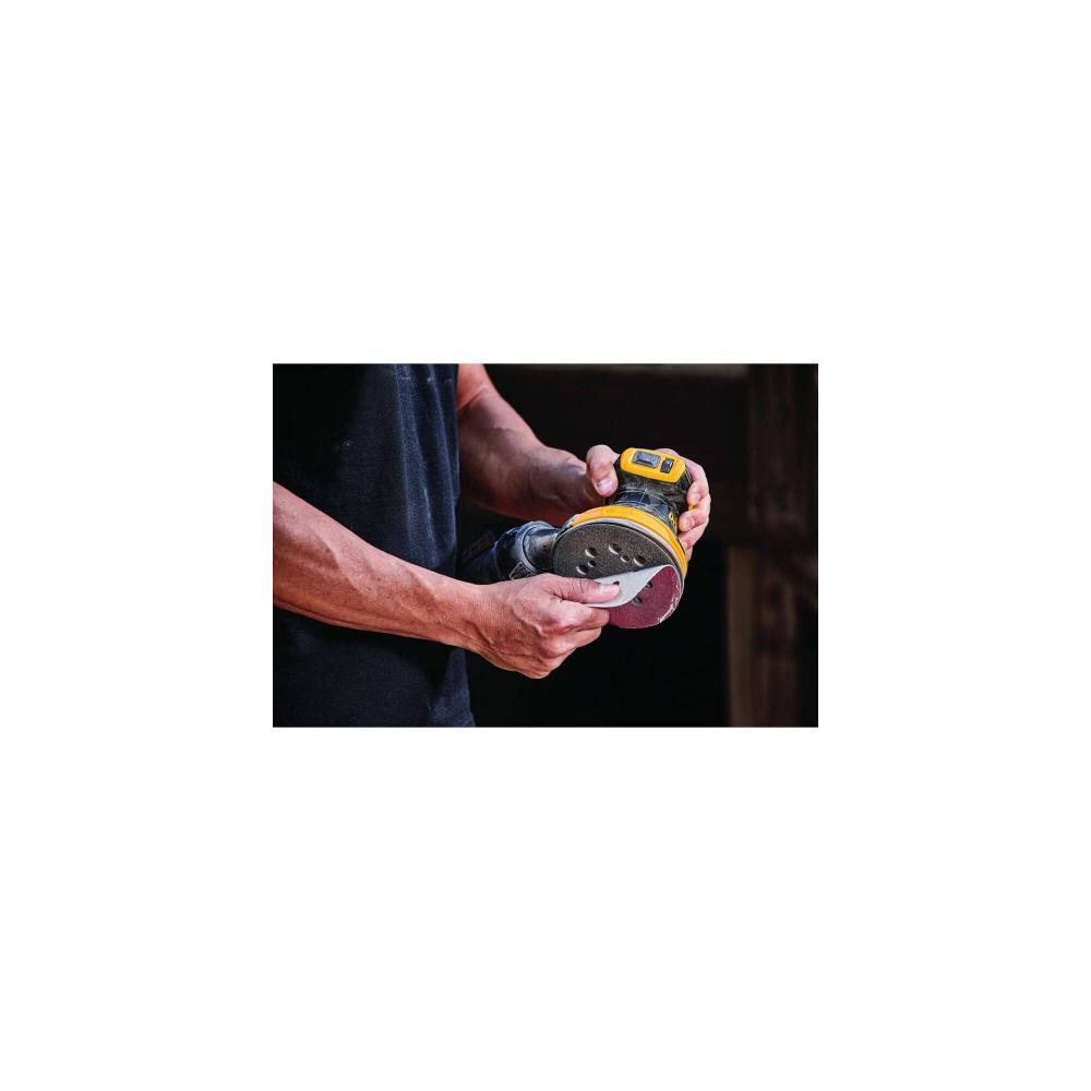 DEWALT 20V MAX* XR Brushless 5 in. Cordless Variable-Speed Random Orbital Sander Kit