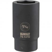Dewalt DWMT75137OSP - DEWALT 3/4" Drive Deep Impact Socket 1-5/16" Sae