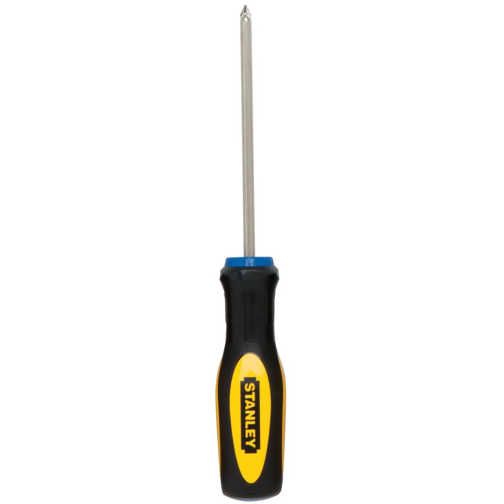 STANLEY 1 Pt X 4 In Standard Fluted Phillips Tip Screwdriver