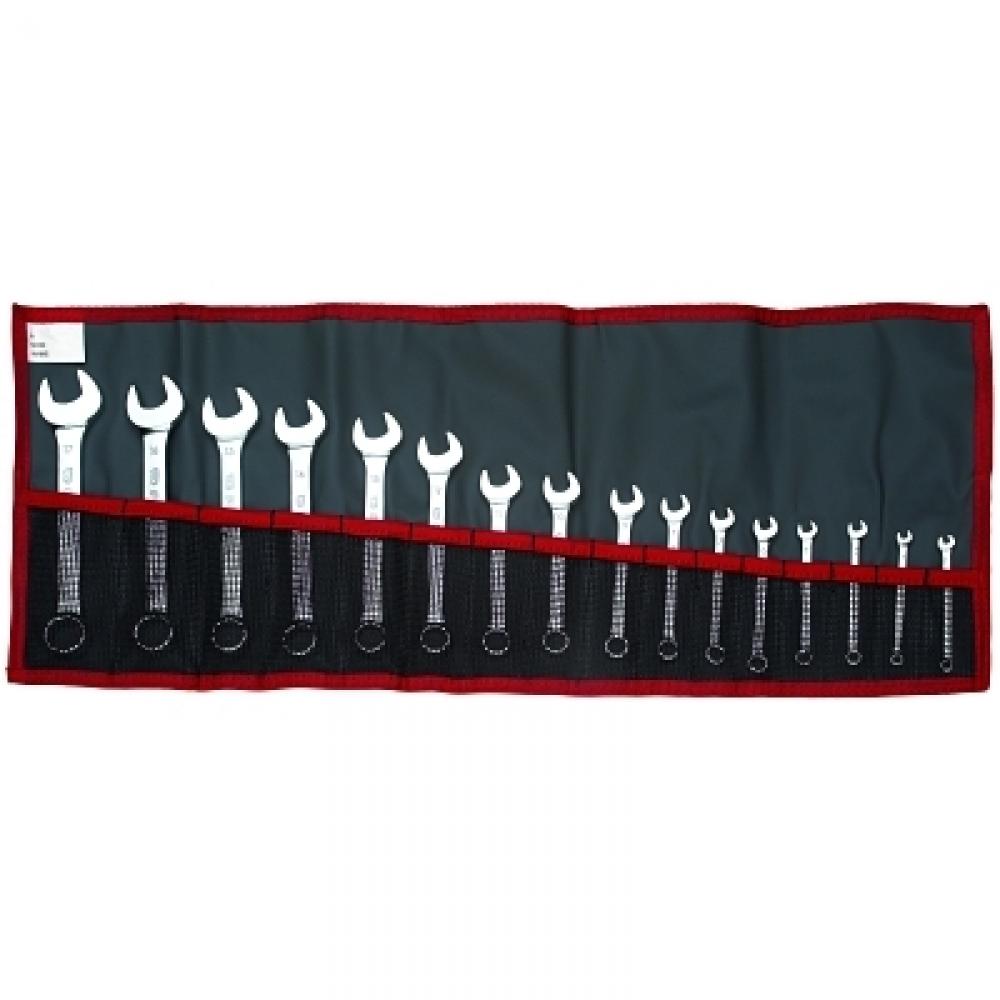 Facom 16 Piece Short Combination Wrench Sets