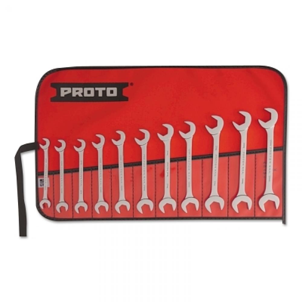 Proto Metric Angle Open End Wrench Sets