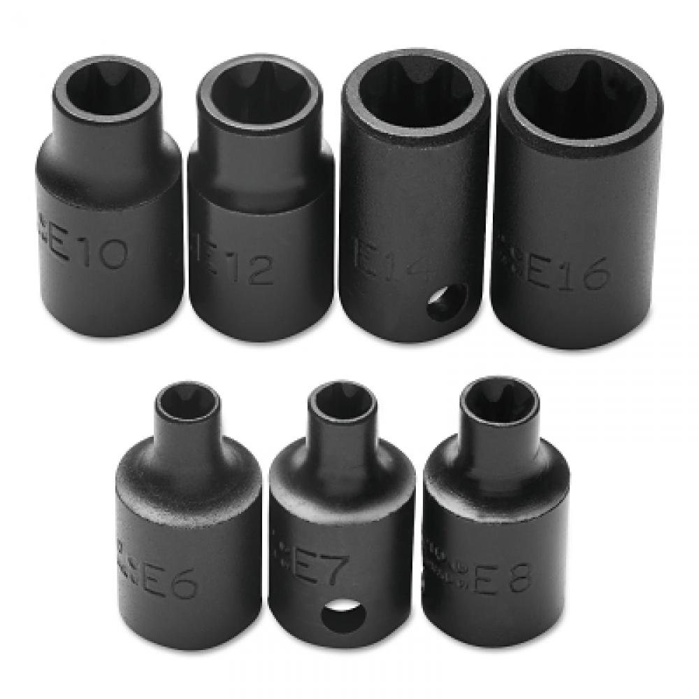 Proto 7 Piece Female Torx Impact Socket Sets