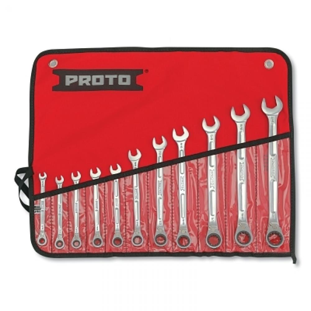 Proto Reversible Combination Ratcheting Wrench Sets