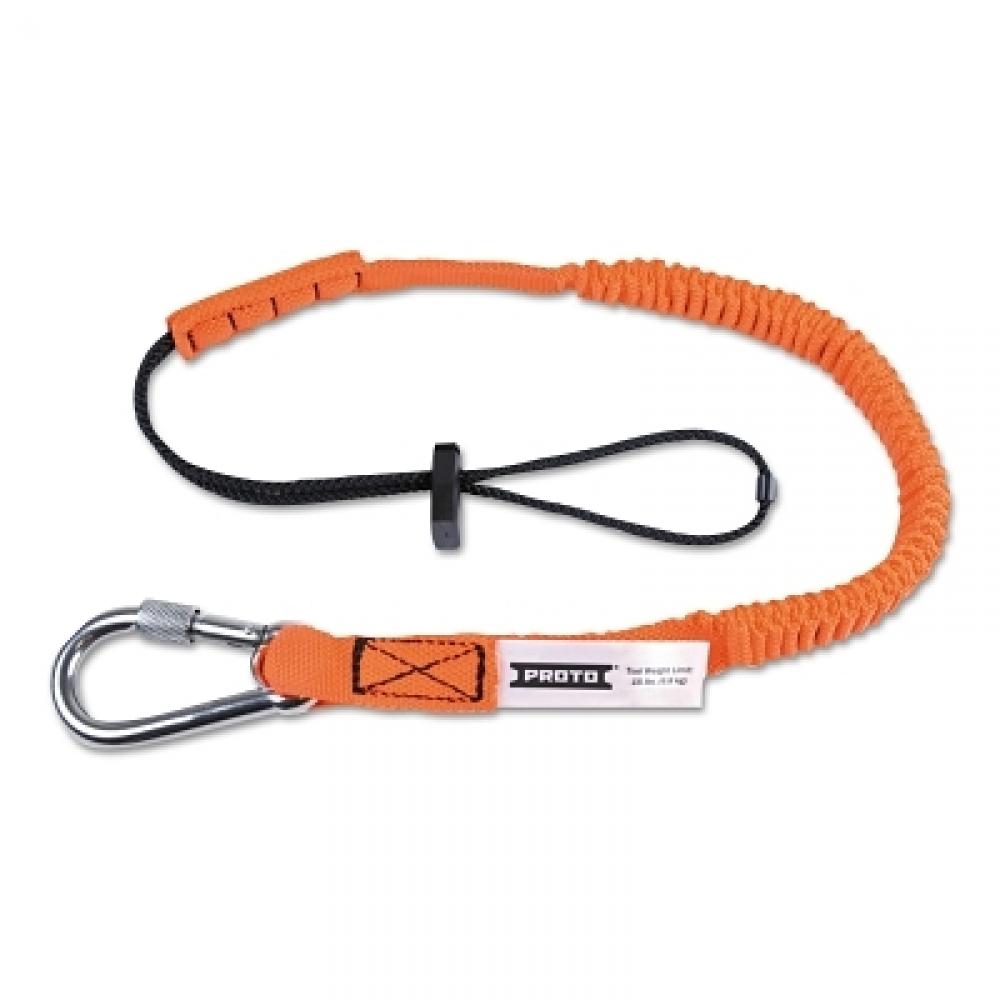 Proto Elastic Lanyard With Screw Gate Carabiners