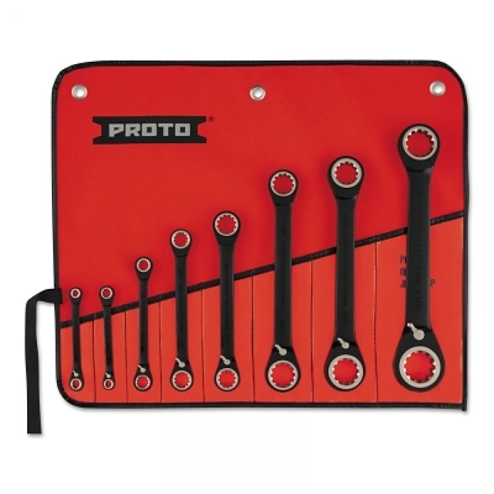 Proto 8 Pc. Double Box Ratcheting Wrench Sets